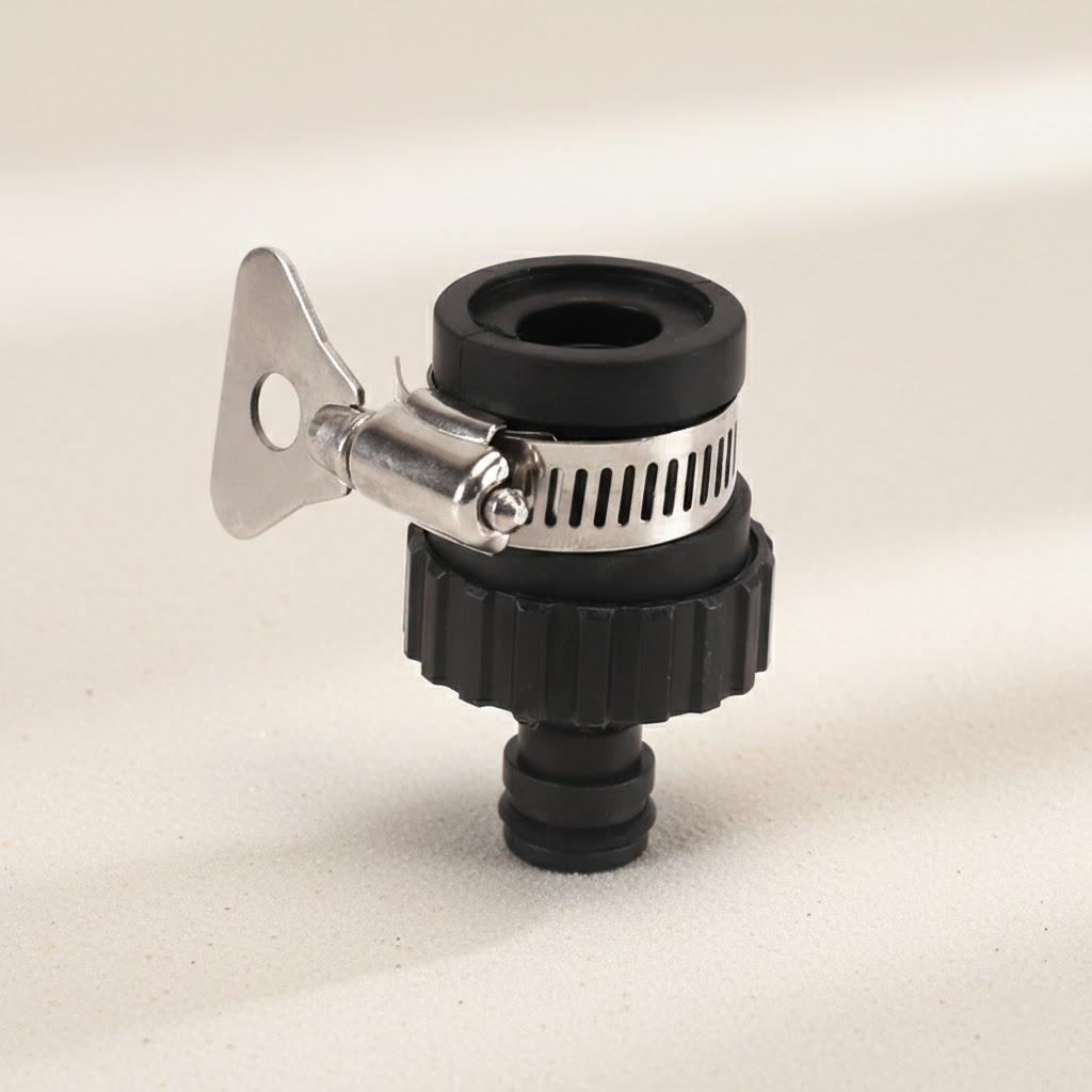 

Universal Faucet Tap Connector Hose Pipe Adapter for Sink Multi-Size Fitting Water Pipe Accessories Plumbing Tools чёрный