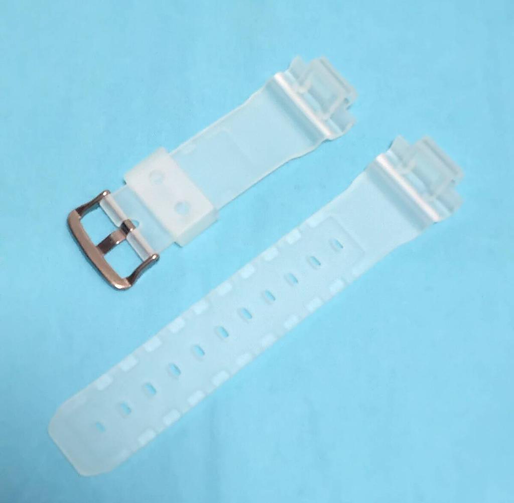 CASIO Bezel and Strap Clear Compatible Speed G-SHOCK GW-M5610 GW-M5600 G-5600E GLX-5600 Set, Skeleton, Parts