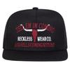 Unisex RECKLESS WEARCO Embroidery Hip-hop Net Hats Spring Summer Adjustable Casual Snapback Baseball Caps Outdoor Sunscreen Hat