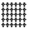 190PCS Car Retainer Clips Kit - 6 Sizes Plastic Fasteners for Auto Trim Panel, Bumper & Body Repair
