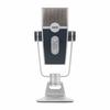 AKG Lyra-Y3 Side-Address USB Microphone, Ideal for POD Casting and Streaming, with Four Pickup Modes, Full-Scale Recording Capability, Headphone Jack,