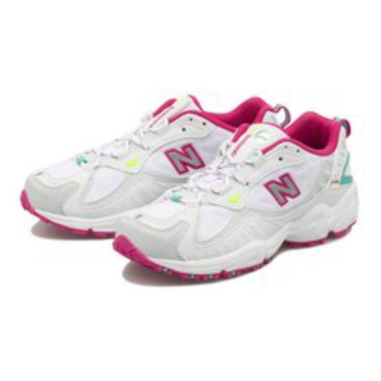 New Balance  703 White Hi-Pink Women Sneakers WL703BF