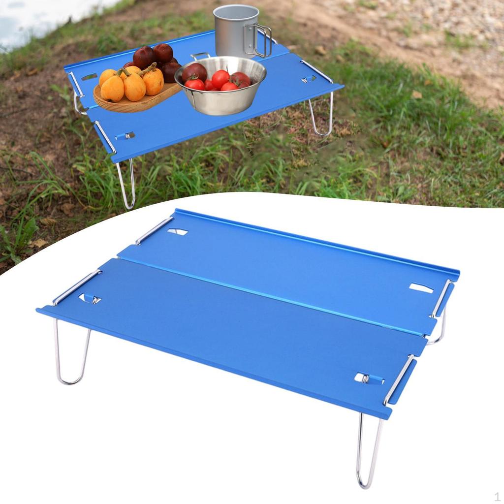 Camping Table Lightweight Portable Small Furniture Camp Desk for Travel Patio Backpacking