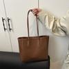 Premium Sense Large-capacity Bag Women's 2025 New Autumn College Students Class Commuting Tote Bag Versatile Shoulder Bag