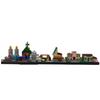 Compatible With Building Blocks MOC-18013 Simpsons Spinfield Skyline Architectural Scene Ornaments