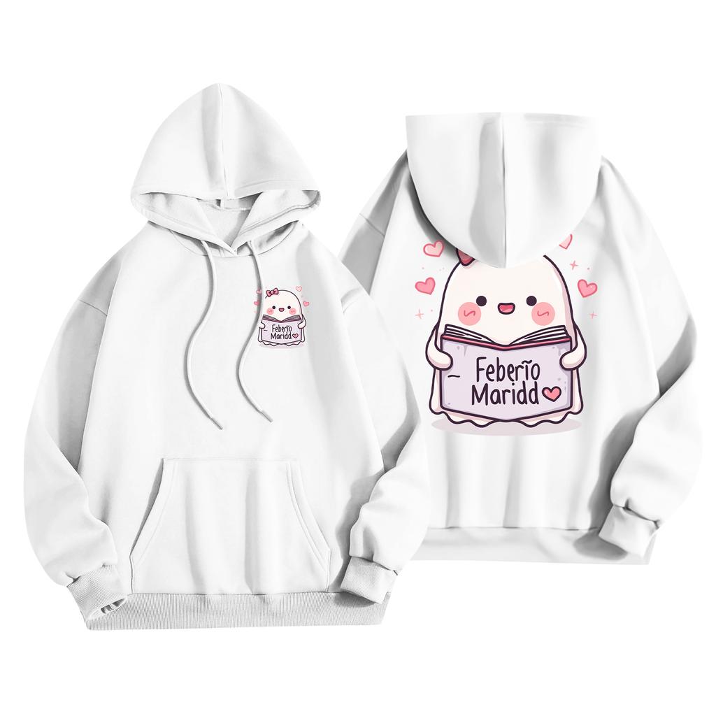 Children's Casual Fashion Halloween Print Long-Sleeved Hooded Sweatshirt