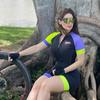Women's Spring and Summer New Bicycle Cycling Clothes Onesie Women's Breathable