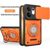 Anti-slip Armor Shockproof Case For VIVO V60 5G V2511 Slide Camera Lens Protection Rotating Ring Stand TPU Plastic Phone Cover
