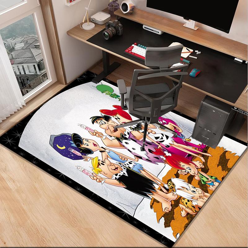 The Croods Players Adventure Office Rug Chair Mat, Game Carpet, Suitable for Front Door, Bedroom, Living Room, Desk, Holiday Gift