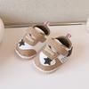 Spring and Autumn New 0-1 Year Old Boys and Girls Baby Soft Sole White Shoes 2-7-13 Month Newborn Toddler Shoes