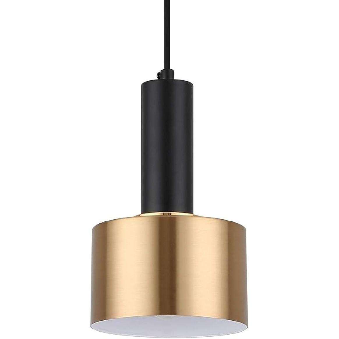 Vintage Metal Pendant Light (Color : Brass-01) Brass-01