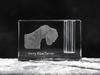 Kerry Blue Terrier, Irish Blue Terrier – Pen stand, crystal organiser with dog photo | Art-Dog