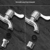 TLXT 304 Stainless Steel Extended Washing Machine Faucet