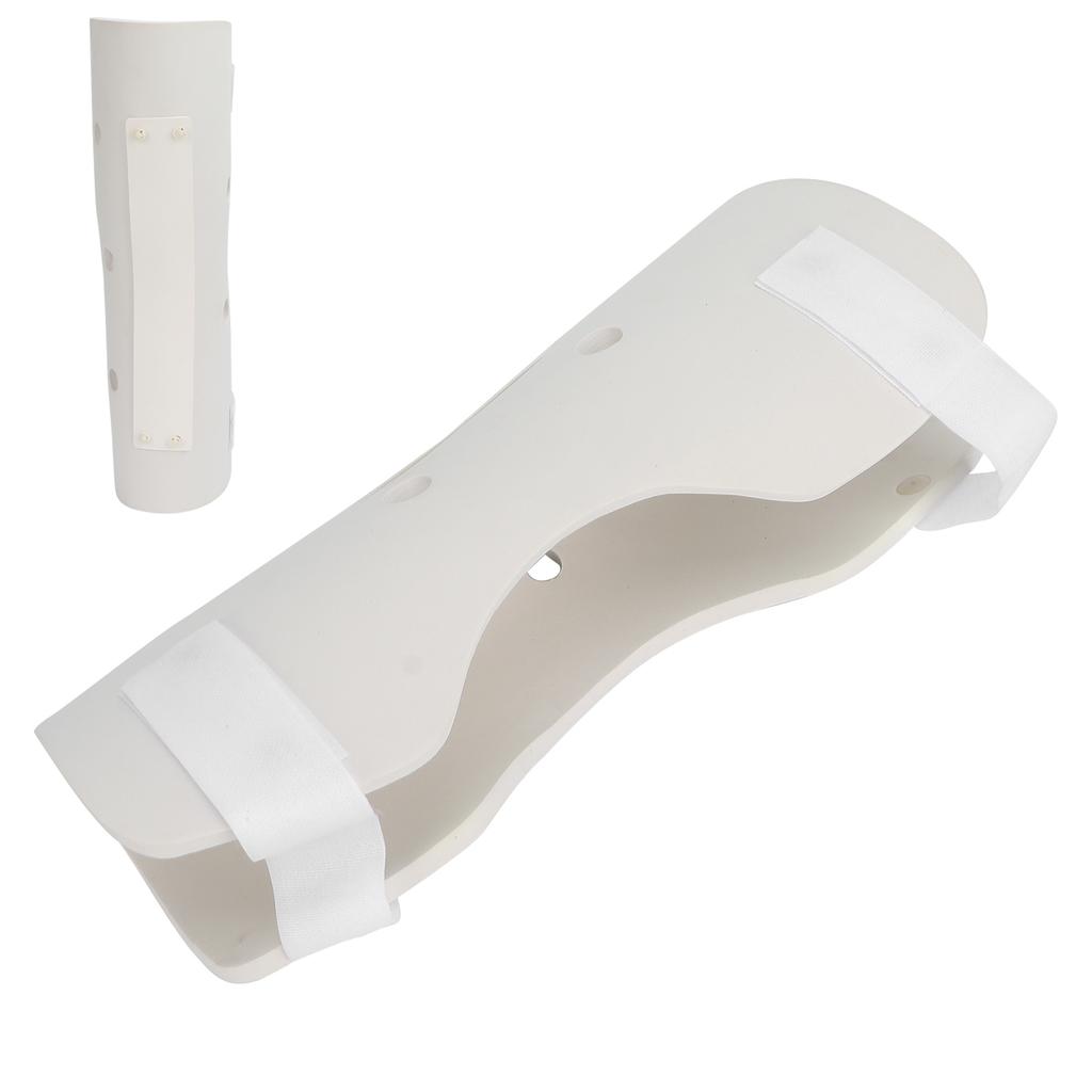 Knee Splint Breathable Knee Immobilizer Compression Sleeve Straight Leg Support BraceRight