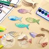 30 Unpainted Wooden Fish Templates DIY Artistic Projects Home Party Natural Design