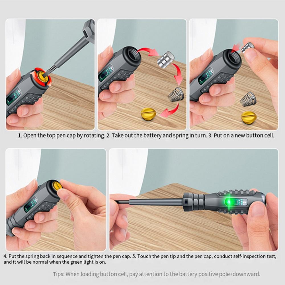 High-torque Electric Pencil HighLight Screwdriver Slotted