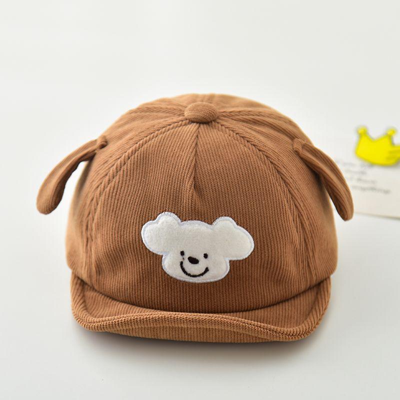 Kids Corduroy Beret Hat Autumn Winter Boys Stylish Girls Personalized Newsboy Cap Baby Duckbill Hat Warm Fashionable