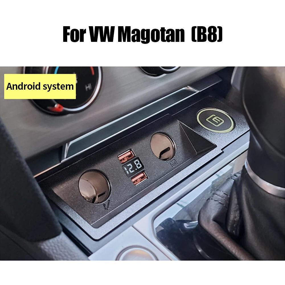 Car Charger Quick Charge Cigarette Lighter Splitter for QC4.0 QC3.0 PD Type-C For VW Passat B6/ B7/ B8/ ARTEON/ CC/ R36