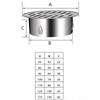 Cover Floor Drain Silver Accessory Adapter Drainage Roof Fitting Replacement Round 304 Stainless Steel Part New