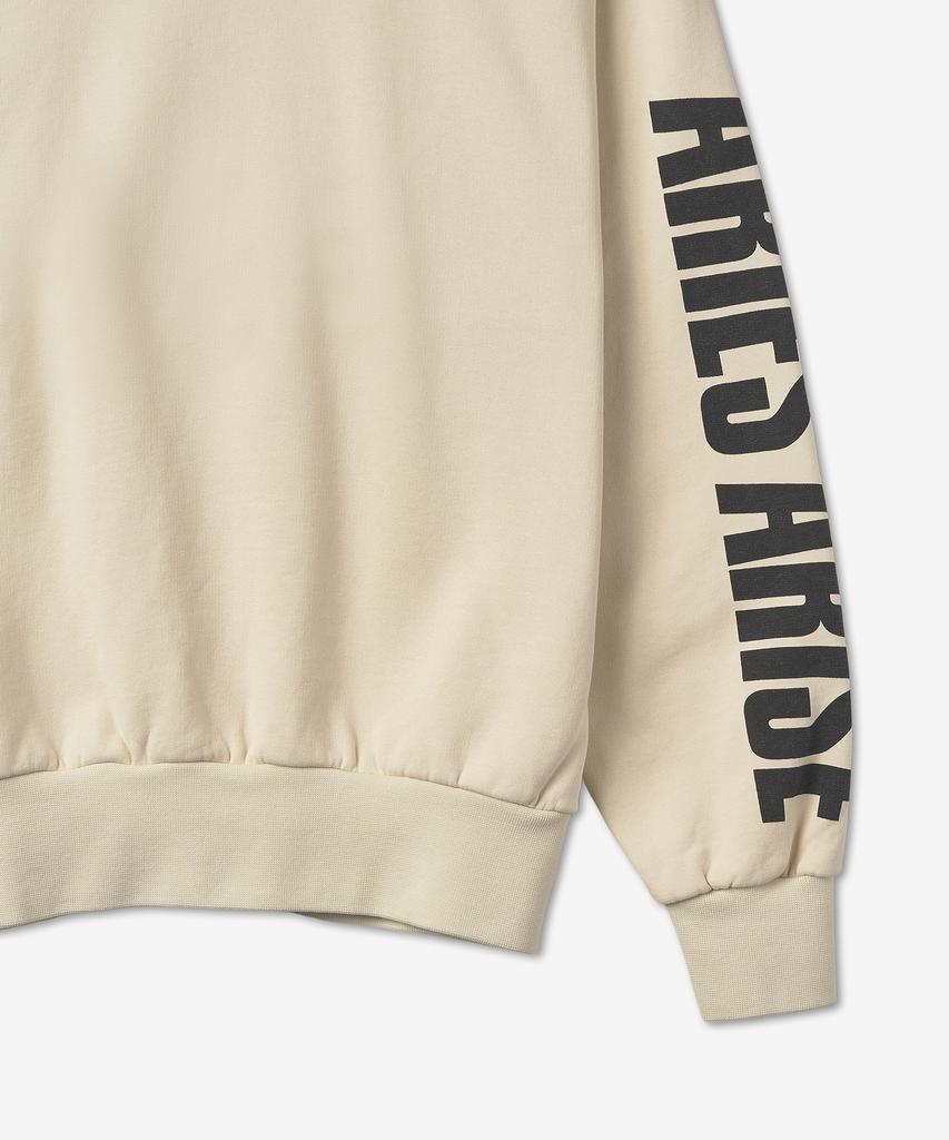 ARIES Press Gothic Sweatshirt - Alabaster / Ftar20003Alb