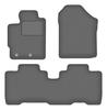 Veloursgraphit-Autofußmatten für: Toyota Verso-S Minivan (2010-2015)