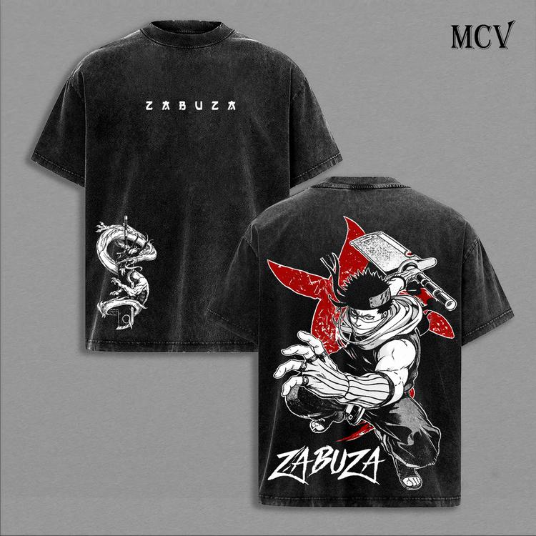 Naruto Anime T-shirt Men Women Vintage Washed Oversized Streetwear Anime Manga Graphic Short Sleeve High Quality Female Male Clothing