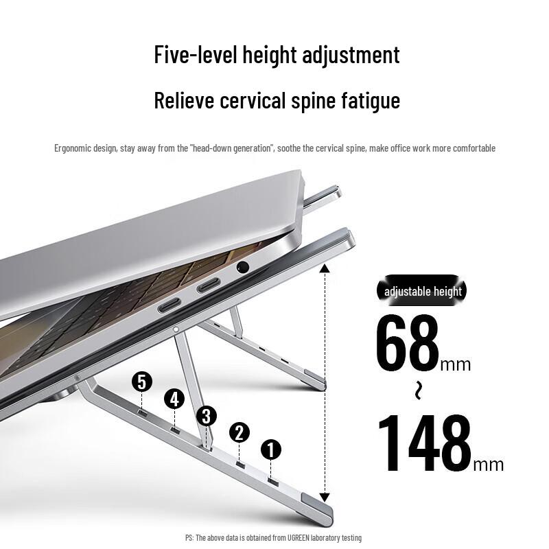 Ugreen X-Type Aluminum Alloy Foldable Laptop Stand