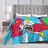 Kasane Teto Character Plush Blanket Students  Flannel Throw Blanket For Couch Chair Super Soft Design Quality Bedspread