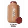 Blush em Creme Amigo de Viagem na cor Toasted Teddy, Corado Natural de Longa Duração, Bastão de Blush Portátil para Todos os Tons de Pele