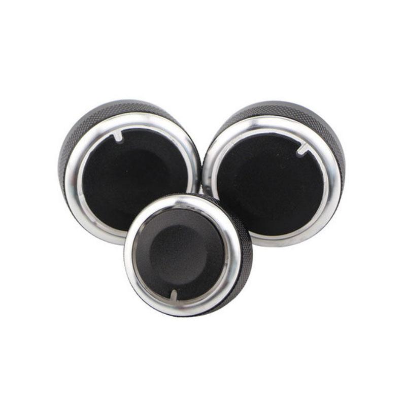 my cood car Car Styling 3pcs Air Conditioning Heat Control Switch Knob AC Knob for Nissan Tiida NV200 Livina Geniss Accessories