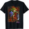 Μπλουζάκι με Πορτρέτο Δράσης του Link από το Majora's Mask
