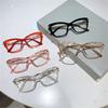 Vintage Cat Eye Rahmen Brille Frauen Mädchen Mode Transparent Anti-blau Brillen Ins Trend Dekorative Brillen Sommer Neue