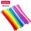 Colorful DIY Chenille Pipe Cleaner Bouquet - Plush, Handmade Spring Craft Pack In Macaron Shades for Children
