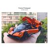 1/32 Pagani Zonda R Supercar Alloy Car Model Sound and Light Pull Back Children's Toy Collectibles Birthday Gift