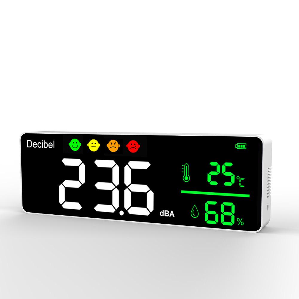 Wall-Mounted Sound Level Meter: Decibel Noise Detector