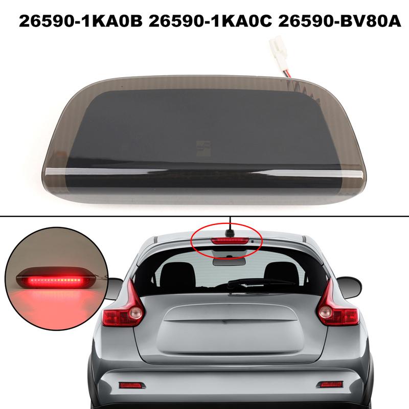 Third Brake Light LED Rear Tail Lamp for Nissan Juke MK1 F15 2010 2018 Not for Nismo Version Replacement OEM 26590-1KA0B