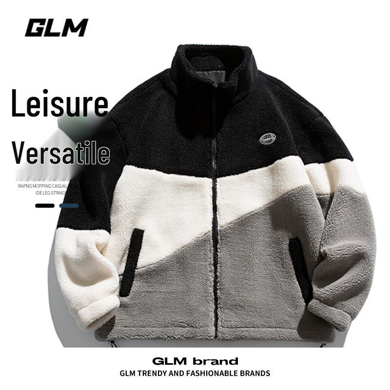 

GLM Men s Winter Hooded Padded Fleece Jacket M