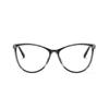 Blu-ray Blocking Cat Eye Multifocal Progressive Eyeglasses Photochromic Oval Optical Prescription Spectacle for Women Men