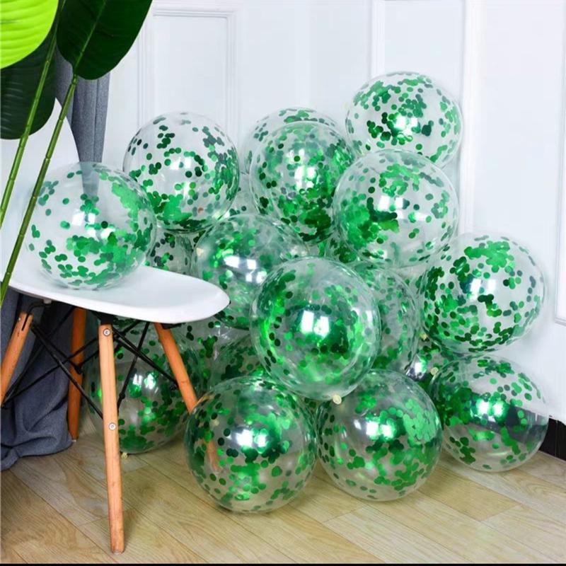 Gold Silver Confetti Balloons Glitter Sequin Globos Helium Balloon Birthday Party Halloween Christmas Party Wedding Decorations