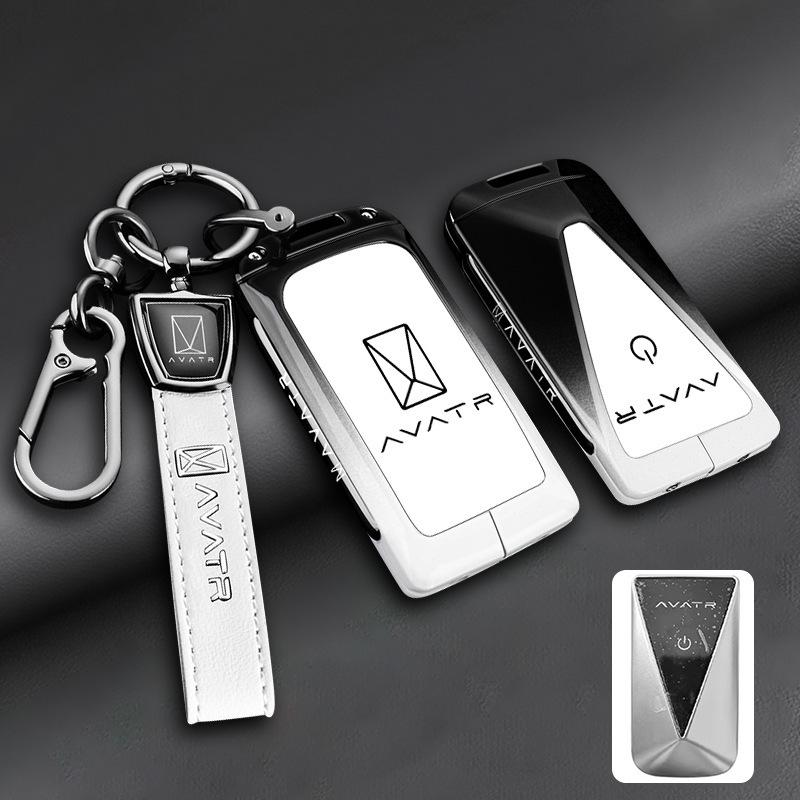 Avatr 06 Schlüsselanhänger: Max Erweiterte Reichweite Pro Edition, rein elektrisch, Ultra-Metallschalen-Schnalle