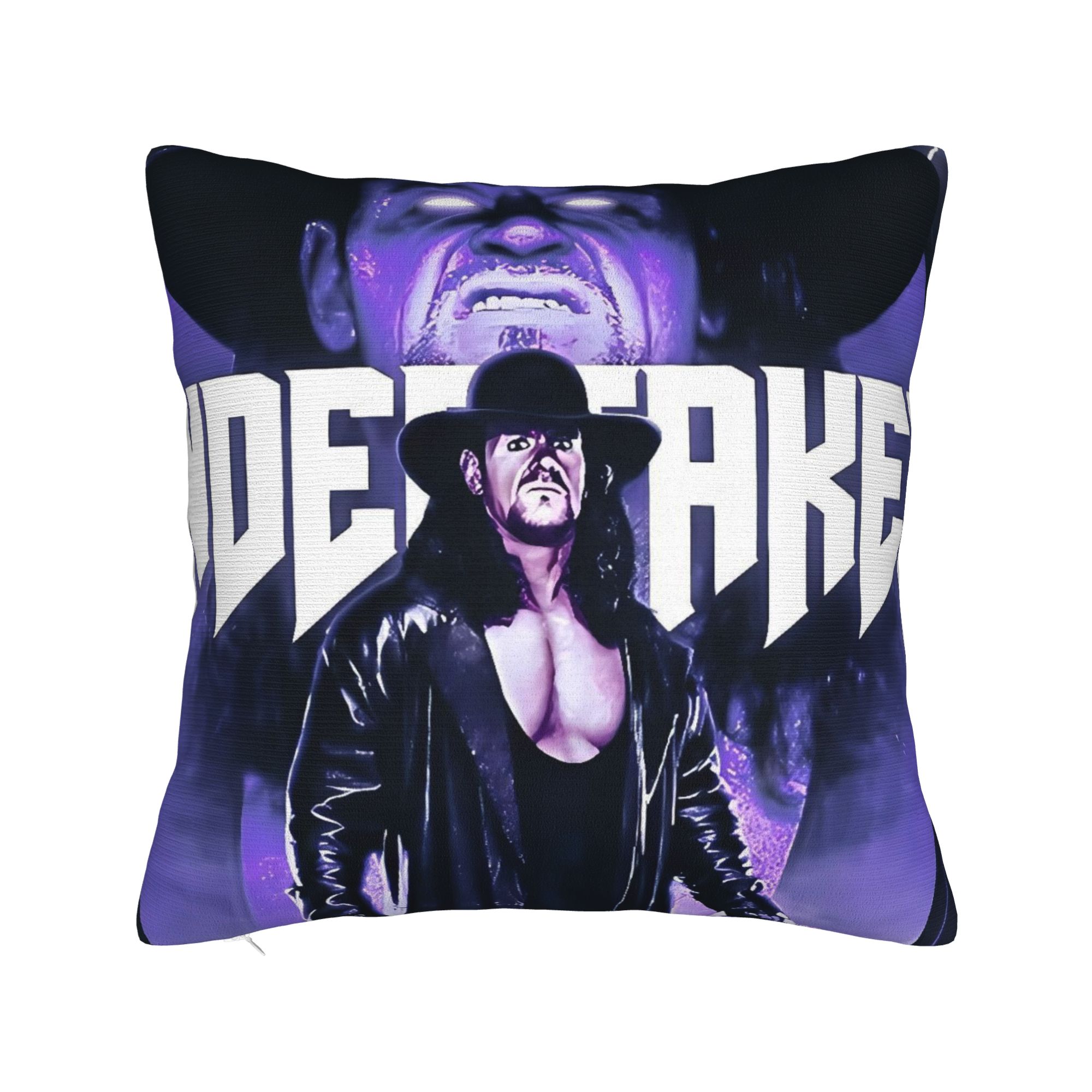 

Pillow Cover The Undertaker Wrestling Cute Funny Pillow Case For Couch Sofa Bedroom Pillowcases 16x16Inch