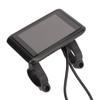 Electric Bicycle Display Panel ABS 5V LCD High Definition Multifunction Bike Display Panel with SM Connector for Bicycle Modification