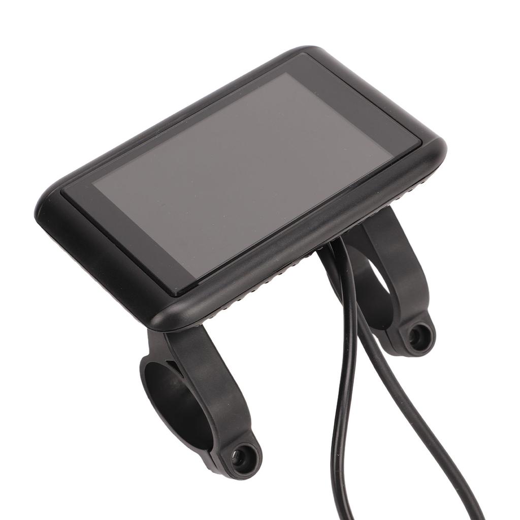 Electric Bicycle Display Panel ABS 5V LCD High Definition Multifunction Bike Display Panel with SM Connector for Bicycle Modification