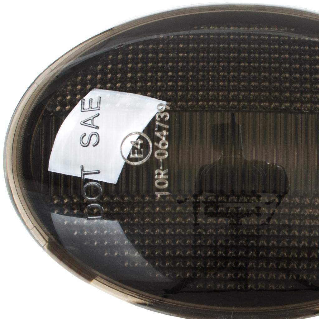 MINI R55 2006- LED Seitenblinker GETÖNT DYNAMISCH 2 Stück. EINSTELLEN