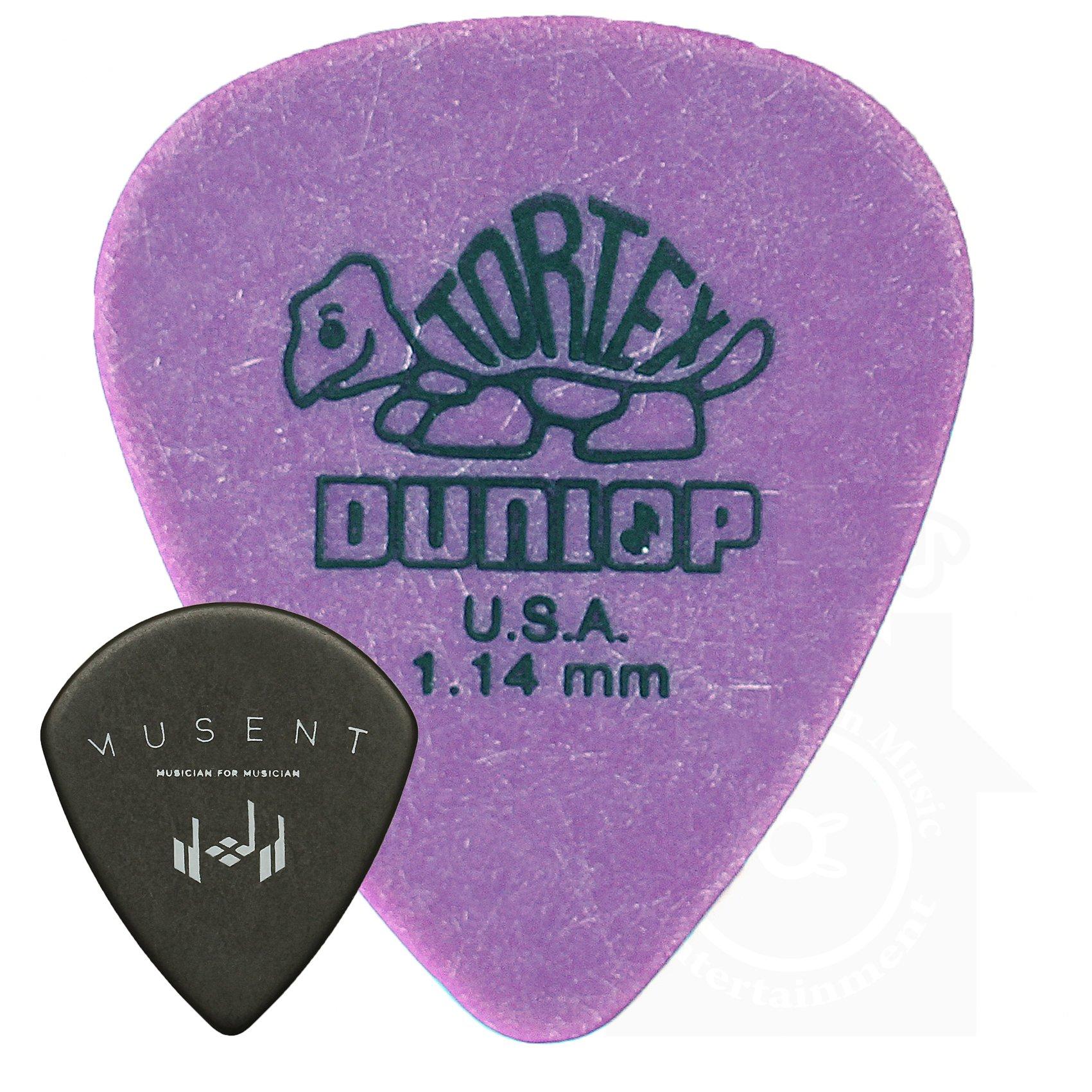

Медиаторы Jim Dunlop Tortex Standard (12 шт.) с медиаторами Tortex Standard и медиаторами Musent Custom Players 418B1.14-PUR-12P