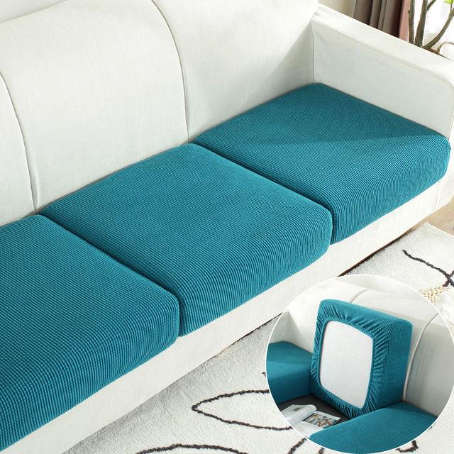 Thickened Plush-touch Sofa Cushion Cover Elastic All -Inclusive Living Room Sofa Cover Removable And Machine Washable Furniture Protective