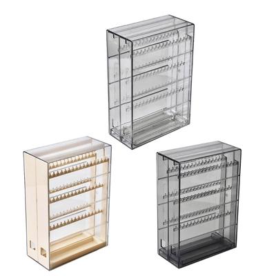 Elegante Scatola Organizzatrice per Gioielli Spazioso Astuccio per Disposizione Gioielli per Collezione Donna Scrivania o Espositore per Negozio