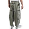Nike Tecnologia Confortável Moda Simples Versátil Calças Esportivas de Nove Pontos Calças Masculinas Verde-Exército-Claro Preto HJ2951320