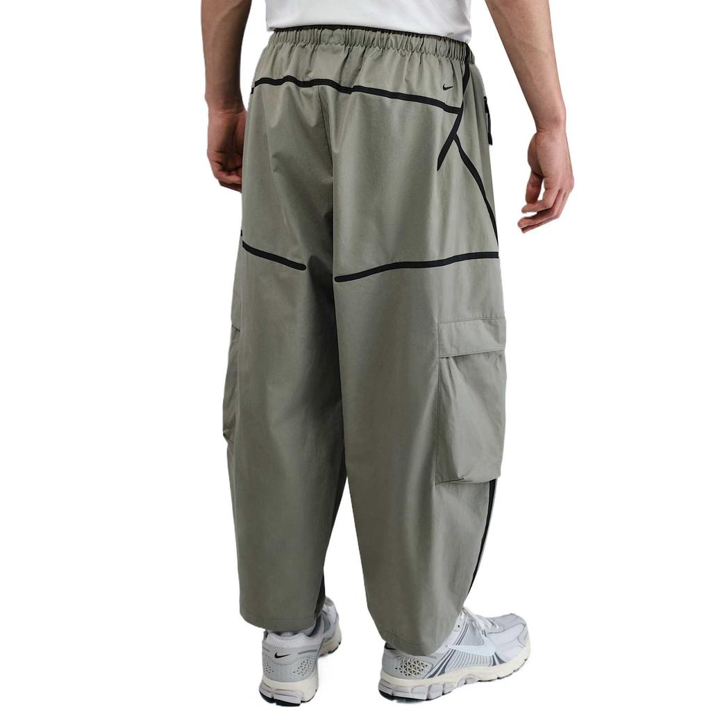 Nike Tecnologia Confortável Moda Simples Versátil Calças Esportivas de Nove Pontos Calças Masculinas Verde-Exército-Claro Preto HJ2951320