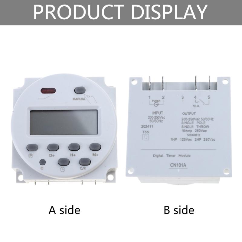 Digital Timer Switches 7 Day Programmable Timer Relays Digital Timer Switches Electronic Timers for Appliances Enduring
